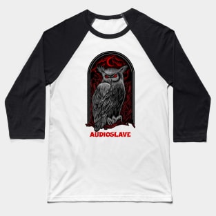 The Moon Owl Audioslave Baseball T-Shirt